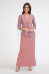 Load image into Gallery viewer, Wholesale Mother Of The Bride Dress Pleated Evening Gown By LAF5293 - MAUVE - Dress LAF