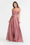 Load image into Gallery viewer, Wholesale Formal Dress Sweetheart Embellished A-Line Gown By LAF5260 - MAUVE - Dress LAF
