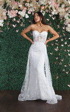 Load image into Gallery viewer, Red Carpet Stunning Lace Gown - LA1837 - WHITE - LA Merchandise