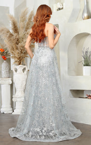 Red Carpet Stunning Lace Gown - LA1837 - - LA Merchandise