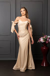 Load image into Gallery viewer, Wholesale Evening Dress Off The Shoulder Trumpet Plus Size Formal Gown By LA1858B