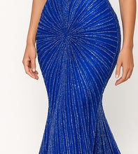 Load image into Gallery viewer, Wholesale Strapless Sequin Corset Evening Gown Formal Prom Dress By LA2195