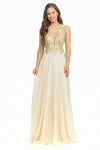 Load image into Gallery viewer, Modern Mother Of The Bride Dress - LN8123 - CHAMPAGNE - LA Merchandise