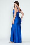Load image into Gallery viewer, Wholesale Bridesmaid Dress V-Neck Ruched Red Carpet Gown By LAF5319 - - Dress LAF