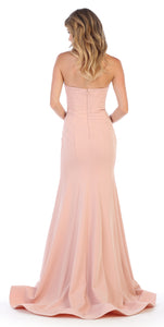 Strapless Bridesmaid Dress - LA7703 - - LA Merchandise