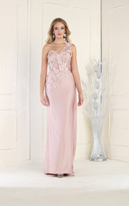 Evening Gown With Cape - LAA388C