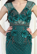 Load image into Gallery viewer, LA Merchandise LA7951 3D Floral Prom Evening Gown