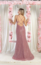 Load image into Gallery viewer, LA Merchandise LA8005 Glitter Special Occasion Gown