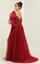 Load image into Gallery viewer, LA Merchandise LA8060 High lit Detachable Long Sleeves Pageant Gown