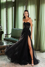 Load image into Gallery viewer, LA Merchandise LA8135 Sexy Strapless Beaded Wholesale Long Prom Dress