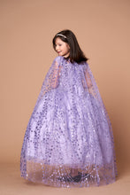 Load image into Gallery viewer, LA Merchandise LAZSCK303 Glitter Detachable Cape Mini Quince Dress - - LA Merchnadise