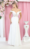 Load image into Gallery viewer, Sexy Off Shoulder Formal Dress - LA1714 - IVORY - LA Merchandise