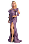 Load image into Gallery viewer, Wholesale Evening Dress Off The Shoulder Trumpet Plus Size Formal Gown By LA1858B