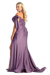 Load image into Gallery viewer, Wholesale Evening Dress Off The Shoulder Trumpet Plus Size Formal Gown By LA1858B