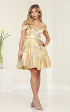 Load image into Gallery viewer, Short Prom Dresses - LA1933 - CHAMPAGNE - LA Merchandise
