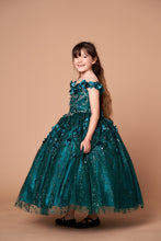 Load image into Gallery viewer, LA Merchandise LAZWB103 Off Shoulder 3D Floral Little Quince Dress - - LA Merchnadise