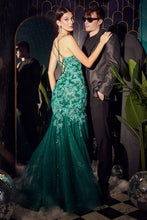 Load image into Gallery viewer, LA Merchandise LARCB112 Spaghetti Straps Mermaid Prom Evening Gown