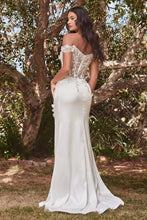 Load image into Gallery viewer, LA Merchandise LAR0186B Boned Corset Wedding Long Dress