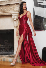 Load image into Gallery viewer, LA Merchandise LARS418 Corset Red Carpet Gown