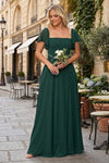 Load image into Gallery viewer, Long Formal Bridesmaid Chiffon Evening Gown By LA Merchandise LAV3454