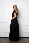 Load image into Gallery viewer, Eva USA 3454 Long Formal Bridesmaids Chiffon Evening Gown - Long Bridesmaids Dress