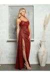 Load image into Gallery viewer, Eva USA 3469 Long Glitter Fitted Formal Prom Dress - Prom Dresses