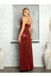 Load image into Gallery viewer, Eva USA 3469 Long Glitter Fitted Formal Prom Dress - Prom Dresses
