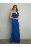 Load image into Gallery viewer, Eva USA 3476 Long Formal Fitted Glitter Prom Dress - Prom Dresses