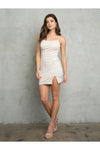 Load image into Gallery viewer, Eva USA 3487 Short Glitter Fitted Cocktail Dress - Cocktail Dresses
