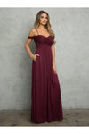 Load image into Gallery viewer, Eva USA 3494 Long A Line Formal Prom Dress - Prom Dresses