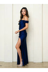Load image into Gallery viewer, Eva USA 3522 Prom Long Fitted Formal Slit Dress - Formal Dresses