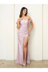 Load image into Gallery viewer, Eva USA 3522 Prom Long Fitted Formal Slit Dress - Formal Dresses