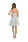 Load image into Gallery viewer, Eva USA 5210 Sleeveless Short Halter Graduation Dress - Cocktail Dress