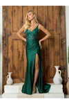 Load image into Gallery viewer, Eva USA 5256 Long Fitted Beaded Formal Prom Dress - Prom Dresses