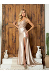 Load image into Gallery viewer, Eva USA 5256 Long Fitted Beaded Formal Prom Dress - Prom Dresses