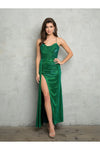 Load image into Gallery viewer, Formal Long Glitter Fitted Bridesmaids Dress By LA Merchandise LAV3469 - - Prom Dresses LAV