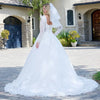 Load image into Gallery viewer, LAS3820 Wholesale Long Sleeve Lace Wedding Dress Ball Gown Sweetheart Corset Bodice Bridal Gown - - Wedding Dress LAS