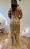 Load image into Gallery viewer, Wholesale Formal Dress Off-Shoulder Mermaid Sequin Gala Gown By LA2136 - - Dress LA Merchandise