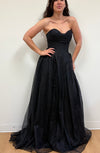 Load image into Gallery viewer, LA Merchandise LA2064 A-line Glitter Sweetheart Open Back Prom Gowns - - LA Merchandise