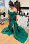 Load image into Gallery viewer, Terani Couture 252E5174 Clearance Hunter Green Size 6, 8, 14 Wholesale Fitted Evening Gown
