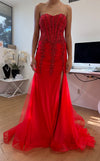 Load image into Gallery viewer, LA Merchandise LAA7051 Corset Mermaid Special Occasion Strapless Gown - - Dress LAA