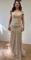 Load image into Gallery viewer, Wholesale Formal Dress Beaded Mermaid Gala Gown By LA8157 - - Dress LA Merchandise