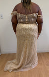 Load image into Gallery viewer, Wholesale Gala Dress Prom Off-Shoulder Sequin Sheath Gown By LA2132 - - Dress LA Merchandise