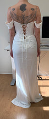 Load image into Gallery viewer, LA Merchandise LA1953 Off The Shoulder Bone Corset Long Evening Gown - - LA Merchandise
