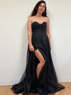 Load image into Gallery viewer, LA Merchandise LA2064 A-line Glitter Sweetheart Open Back Prom Gowns - - LA Merchandise