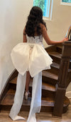 Load image into Gallery viewer, Wholesale Strapless Lace Short Prom Dress with Overskirt A-Line Cocktail Dress by LAX1017 - - Dress LAX