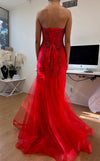 Load image into Gallery viewer, LA Merchandise LAA7051 Corset Mermaid Special Occasion Strapless Gown - - Dress LAA