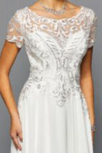 Load image into Gallery viewer, LA Merchandise LADK301B Embroidered Classy Wedding Dress