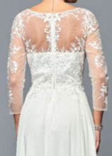 Load image into Gallery viewer, LA Merchandise LADK307 Embroidered Bodice Mother of The Bride Dress
