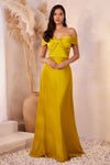 Load image into Gallery viewer, Wholesale Sweetheart Off Shoulder Satin Formal Bridesmaid Gown By LAR325